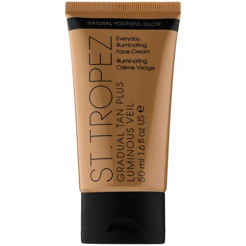 Крем-автозасмага для обличчя поступової дії St.Tropez Gradual Tan Plus Luminous Veil Everyday Illuminating Face Cream, 50 мл.