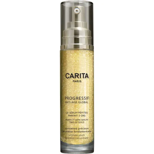 Антивікова сироватка для обличчя «три золота» Carita Progressif Anti-Age Global Le Serum Pepites Parfait 3 ORS, 40 мл.