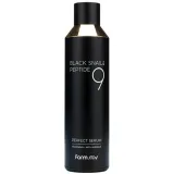 Сыворотка для лица FarmStay Black Snail & Peptide 9 Perfect Serum с экстрактом черной улитки и пептидами, 120 мл.