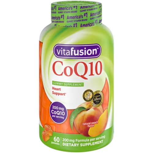 Жевательный коэнзим Q-10 Vitafusion CoQ10 Gummy Vitamins, 200 мг.