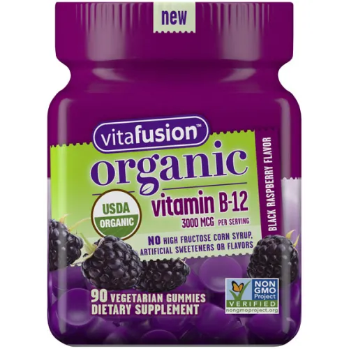 Органический витамин B-12 в жевательной форме Vitafusion Organic B-12 Gummy Vitamin