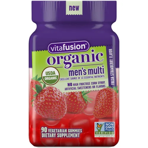 Органический мультивитаминный жевательный комплекс для мужчин Vitafusion Organic Men’s Gummy Multivitamin