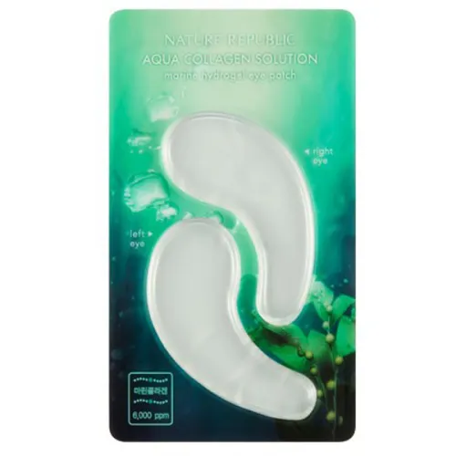 Гідрогелеві патчі для очей Nature Republic Aqua Collagen Solution Marine Hydrogel Eye Patch