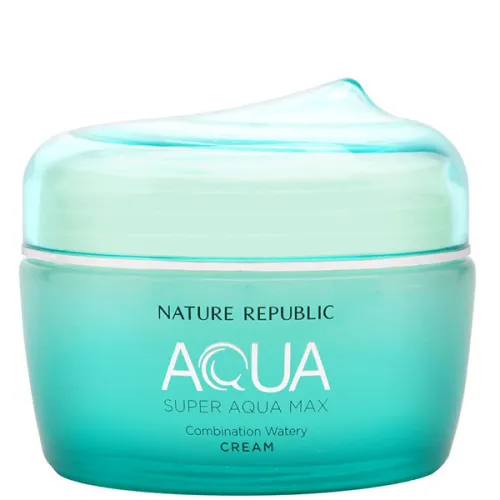 Интенсивный увлажняющий крем для лица Nature Republic Super Aqua Max Combination Watery Cream, 80 мл.
