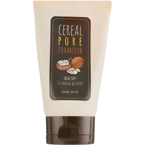 Пенка-скраб для лица Some By Mi Cereal Pore Foam Crub Cleansing & Scrub, 100 мл.