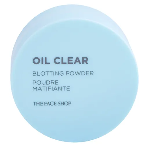 Безбарвна матуюча розсипчаста пудра The Face Shop Oil Clear Blotting Powder, 9 г.