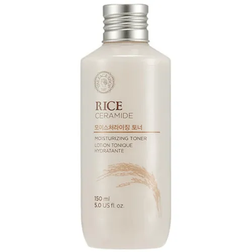 Тонер для лица The Face Shop Rice Ceramide Moisture Toner с керамидами и экстрактом риса, 150 мл.