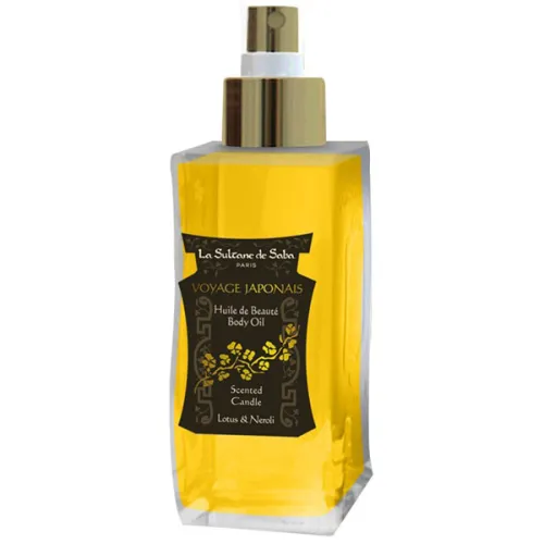 Парфюмированное масло для тела, волос, массажа и ванны «лотос и нероли» La Sultane De Saba Beauty Oil Lotus & Neroli, 100 мл.