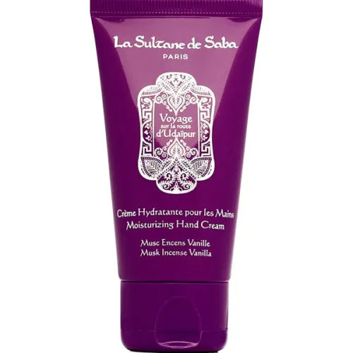 Зволожуючий крем для рук «мускус, ладан та ваніль» La Sultane De Saba Moisturizing Hand Cream Musk Incense Vanilla, 50 мл.