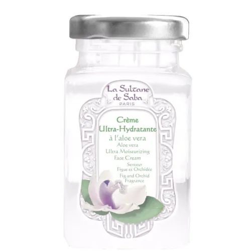 Увлажняющий крем для лица «алоэ, инжир и орхидея» La Sultane De Saba Aloe Fig & Orchid Face Cream, 100 мл.