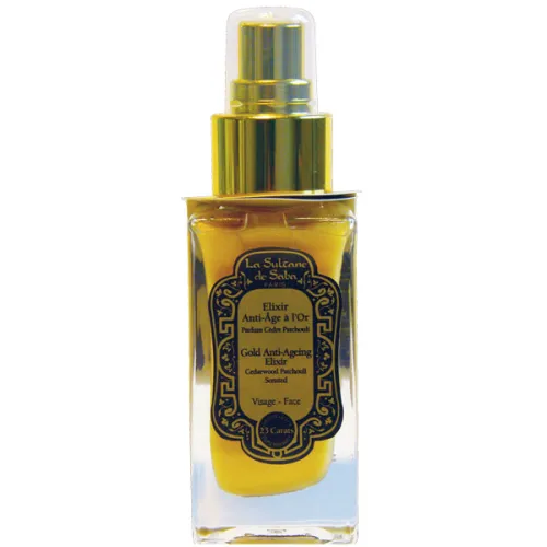 Золотая эликсир-сыворотка для лица «23 карата» La Sultane De Saba Sublimating Gold Elixir 23 Carats, 50 мл.