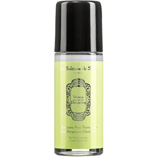 Антиперспірант дезодорант «зелений чай La Sultane De Saba Anti-Perspirant Deodorant Ginger Green Tea з імбиром», 50 мл.