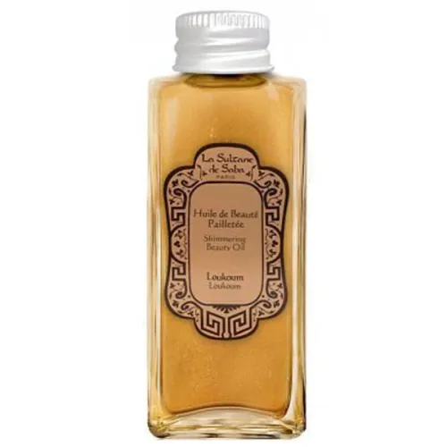 Мерцающее масло для красоты кожи лица «рахат-лукум» La Sultane De Saba Shimmering Beauty Oil Turkish Delight, 100 мл.