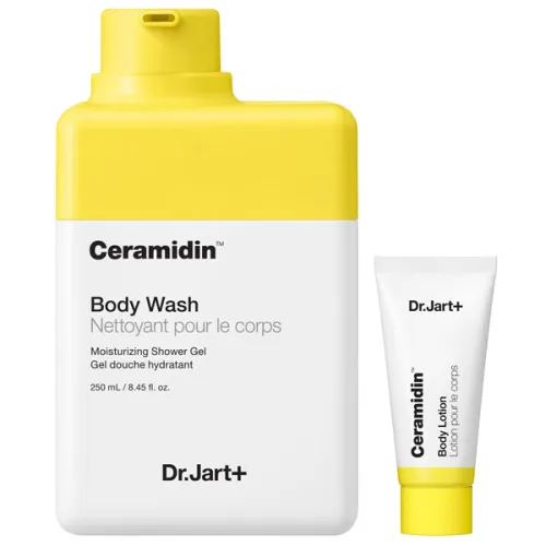Набор для тела Dr.Jart+ Ceramidin Body Set с пептидами, 30 мл. + 250 мл.