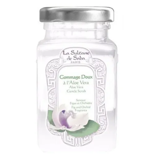 Нежный скраб для лица «алоэ, инжир и орхидея» La Sultane De Saba Aloe Fig & Orchid Face Scrub, 300 мл.