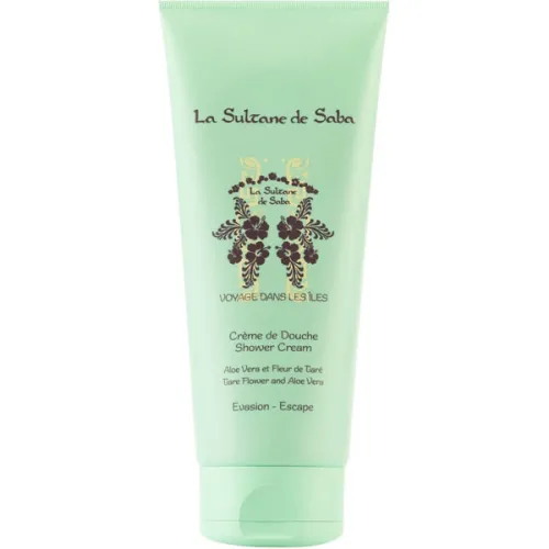 Крем-гель для душа «тиарэ и алоэ вера» La Sultane De Saba Tiare Flower Aloe Vera Shower Cream, 200 мл.