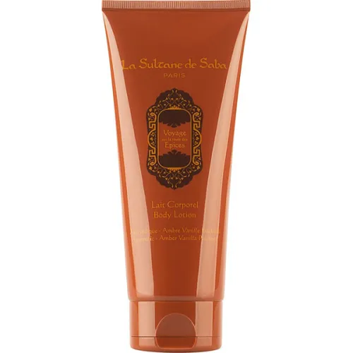 Лосьон для тела «аюрведа» La Sultane De Saba Ayurvedic Amber Vanille Patchouli Body Lotion, 200 мл.