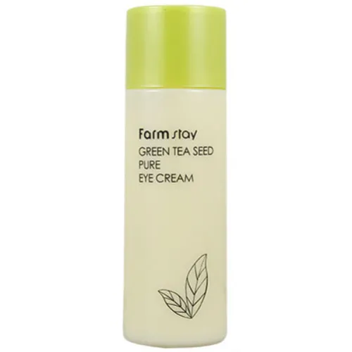 Крем для області навколо очей FarmStay Green Tea Seed Pure Eye Cream з екстрактом насіння зеленого чаю, 30 мл.