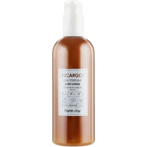 Зволожуючий лосьйон для тіла FarmStay Escargot Daily Perfume Body Lotion з муцином равлика, 330 мл.