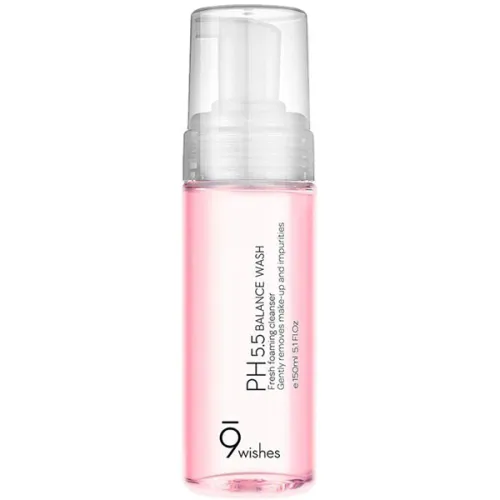 Пенка для умывания 9 Wishes PH 5.5 Balance Wash, 150 мл.
