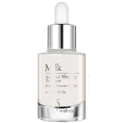 Осветляющая сыворотка для лица 9 Wishes Milk Whitening Serum, 30 мл.