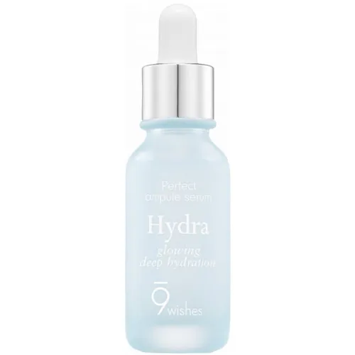 Сыворотка для лица 9 Wishes Hydra Skin Ampule Serum с гиалуроновой кислотой, 25 мл.