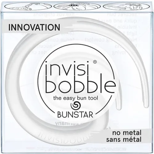 Заколка для створення ідеального пучка «прозора» Invisibobble Bunstar Ice Ice Lady
