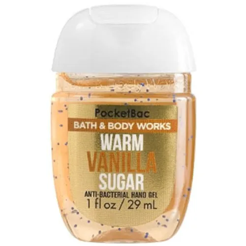 Антибактеріальний гель для рук «ваніль та орхідея» Bath and Body Works Warm Vanilla Sugar, 29 мл.