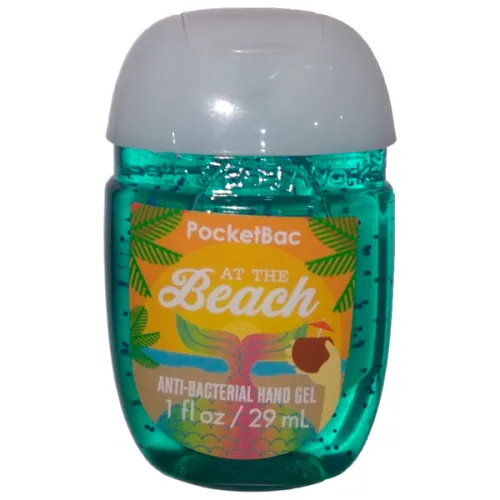 Антибактеріальний гель для рук «кокос та бергамот» Bath and Body Works At The Beach, 29 мл.