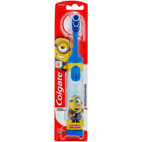 Детская электрическая зубная щетка «миньоны» Colgate Kids Battery Powered Toothbrush Minions Blue
