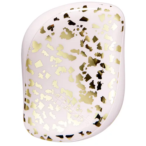 Легендарна щітка для волосся «рожево-біла» Tangle Teezer Compact Styler Gold Leaf