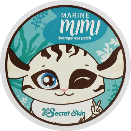 Гідрогелеві патчі для очей Secret Skin Marine Mimi Hydrogel Eye Patch з екстрактом морських водоростей