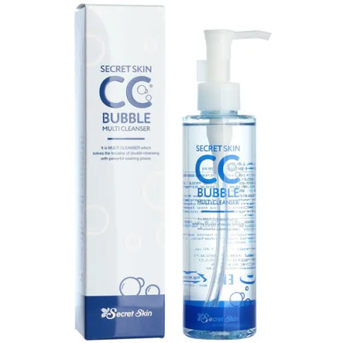 Очищающая микропенка для снятия макияжа Secret Skin CC Bubble Multi Cleanser, 210 г.