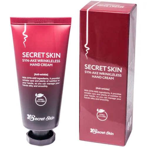 Крем для рук Secret Skin Syn-Ake Wrinkless Hand Cream с пептидом змеиного яда, 50 мл.