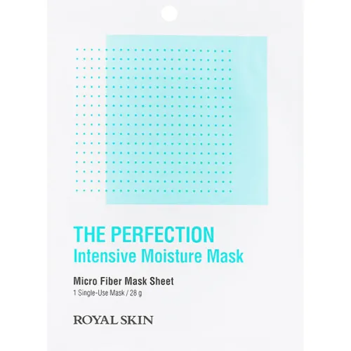 Інтенсивно-зволожуюча маска Royal Skin The Perfection Intensive Moisture Mask з мікрофібри, 28 г.