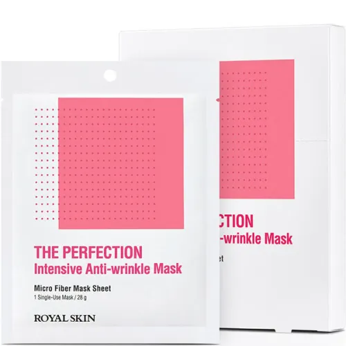 Інтенсивно-омолоджуюча маска Royal Skin The Perfection Intensive Anti-Wrinkle Mask з мікрофібри