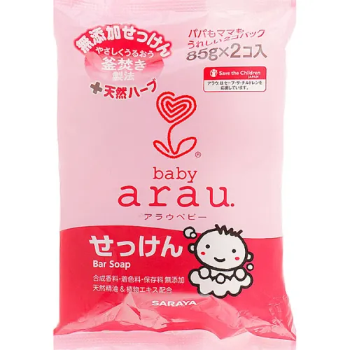 Детское мыло Arau Baby Bar Soap, 2 шт. х 85 г.