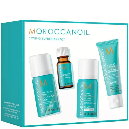 Дорожный набор для стайлинга волос Moroccanoil Styling Superstars Set