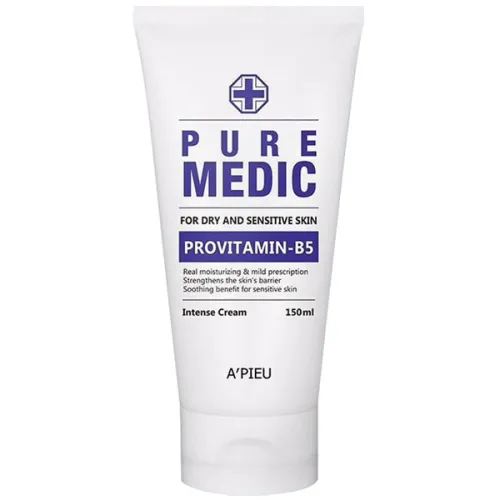 Увлажняющий крем для сухой и чувствительной кожи A’pieu Pure Medic Intense Cream с провитамином В5, 150 мл.