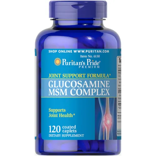 Капсулы для восстановления суставов и связок Puritan’s Pride Glucosamine MSM Complex, 333 мг. и 500 мг.