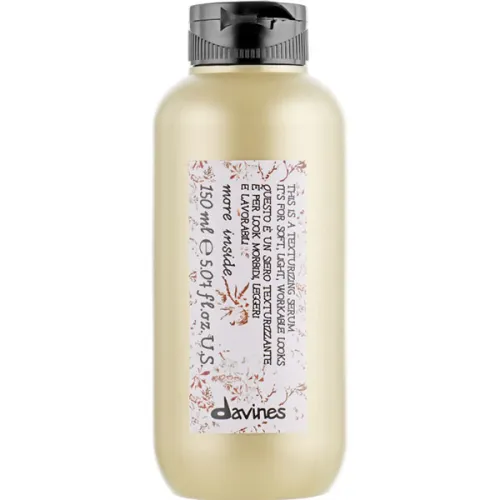 Текстурирующая сыворотка для блеска и мягкости волос Davines More Inside This is a Texturizing Serum, 150 мл.