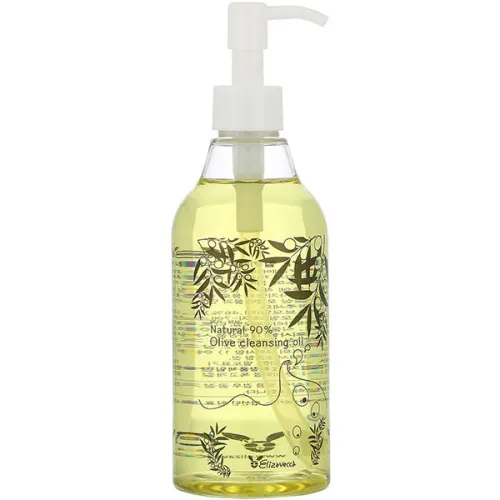 Гидрофильное масло Elizavecca Natural 90% Olive Cleansing Oil на основе оливы, 300 мл.