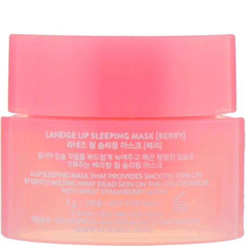 Нічна маска для губ Laneige Lip Sleeping Mask Berry, 3 г. - вигляд 2