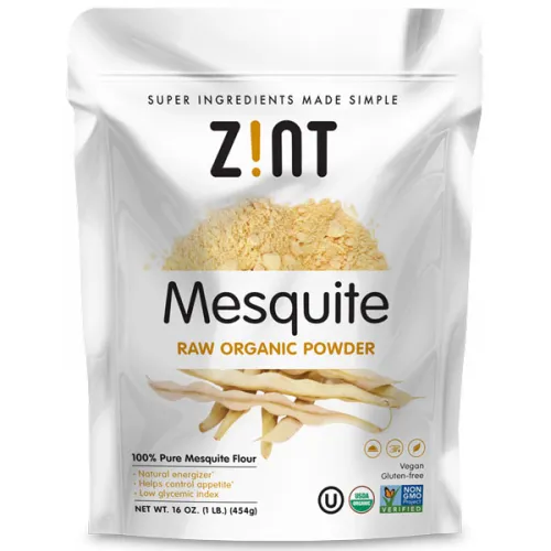 Органический порошок мескита Zint Mesquite Raw Organic Powder, 227 г.