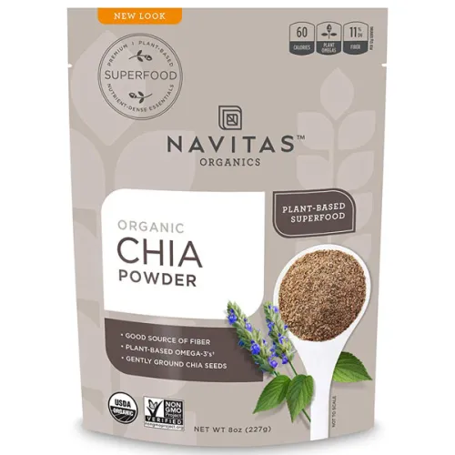 Органический порошок чиа Navitas Organics Chia Powder, 227 г.
