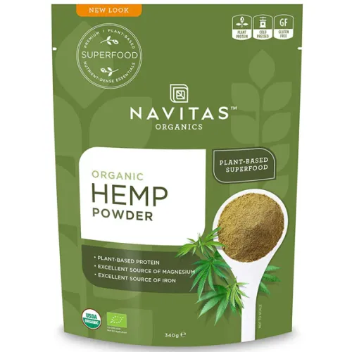 Органические семена конопли Navitas Organics Hemp Seeds, 227 г.