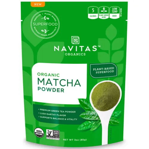 Органический порошок матча Navitas Organics Matcha Powder, 85 г.