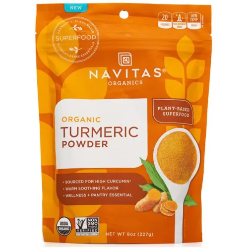 Органический порошок куркумы Navitas Organics Organic Turmeric Powder, 224 г.