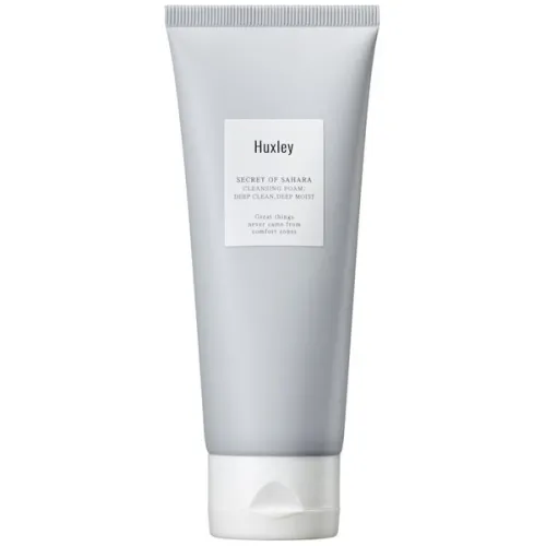 Увлажняющая пенка для лица Huxley Secret of Sahara Cleansing Foam Deep Clean Deep Moist с экстрактом кактуса опунции, 100 мл.
