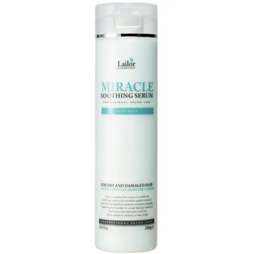 Зволожуюча сироватка для волосся La’dor Miracle Soothing Serum з термозахистом, 250 мл.